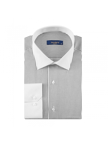 SLIM FIT MAJICA DUGIH RUKAVA S KLASIČNOM KRAGNOM