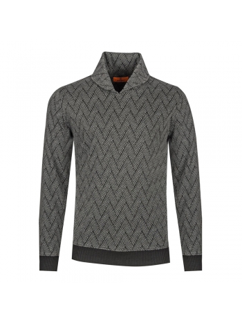 SLIM FIT MAJICA S SHAWL KRAGNOM